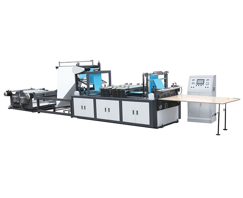 အပြည့်အဝအလိုအလျောက်ယက်မဟုတ်သောအထည်သိုလှောင်သေတ္တာကိုတံဆိပ်ခတ်ခြင်းနှင့်ဖြတ်တောက်ခြင်းစက်