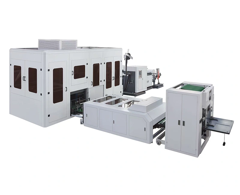 Ultrasonic Non-Woven D-Cut နှင့် Box Type Bag Making Machine